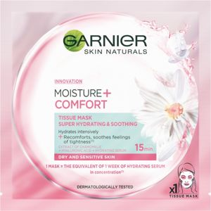 Garnier Moisture Comfort superhydratační zklidňující textilní maska 32 g