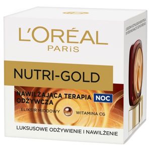L'Oreal Nutri Gold hydratační vyživující terapie noční 50 ml