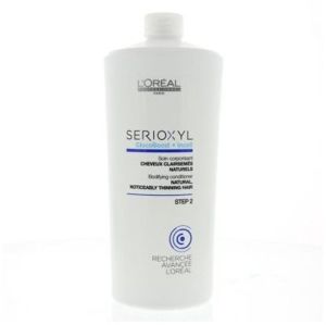 L'Oreal Serioxyl 2 GlucoBoost + Incell posilující kondicionér pro přírodní vlasy 1000 ml
