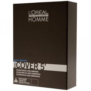 L'Oreal Homme Cover 5 barva na vlasy 4 hnědá 3x50 ml