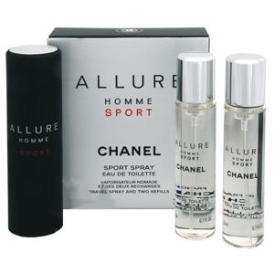 Chanel Allure Homme Sport 3x20 ml s výměnnou náplní