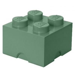 Lego Storage Brick 4 Sand Green 40031747