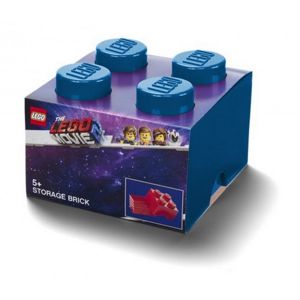Lego Movie 2 Storage Brick 4 Bright Blue 40031762