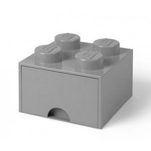 Lego Brick Drawer 4 Medium Stone Grey 40051740