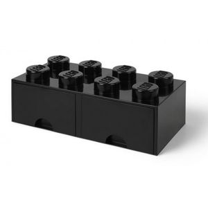 Lego Brick Drawer 8 Black 40061733