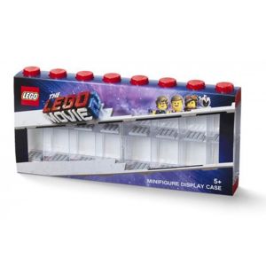 Lego Movie 2 Minifigure Display Case 16 (8 Knob) Bright Red 40661761