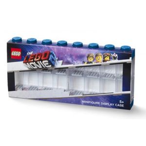 Lego Movie 2 Minifigure Display Case 16 (8 Knob) Bright Blue 40661762