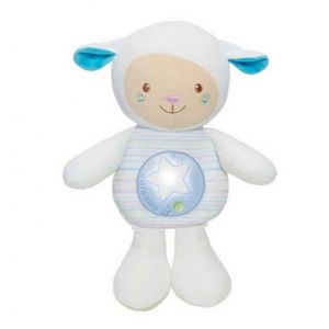 Chicco ovečka s noční lampičkou modrá