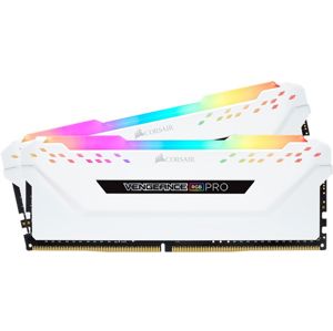 Corsair VENGEANCE RGB PRO, 32GB (2 x 16GB), DDR4, DRAM, 3000MHz, C15, White