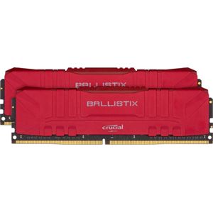 Crucial Ballistix Red 16GB [2x8GB 3000MHz DDR4 CL15 UDIMM] BL2K8G30C15U4R