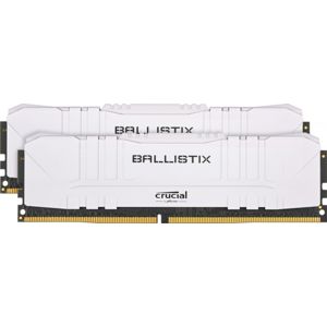 Crucial Ballistix White 16GB [2x8GB 3000MHz DDR4 CL15 UDIMM] BL2K8G30C15U4W