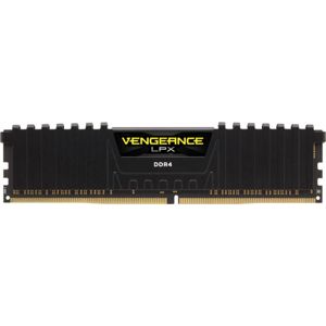 Corsair Vengeance Black LPX 16GB [2x8GB 2400MHz DDR4 CL16 1.2V XMP 2.0 DIMM] CMK16GX4M2A2400C16