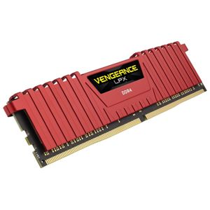 Corsair Vengeance LPX Red 16GB [4x4GB 2666MHz DDR4 CL16 1.2V DIMM] CMK16GX4M4A2666C16R