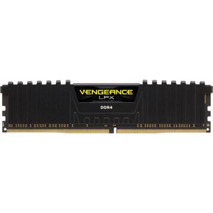 Corsair Vengeance LPX Black 8GB [2x4GB 3000MHz DDR4 CL16 1.35V DIMM] CMK8GX4M2C3000C16