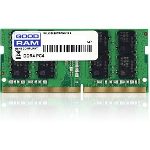 GOODRAM 4GB [1x4GB 2666MHz DDR4 CL19 SR SODIMM] GR2666S464L19S/4G