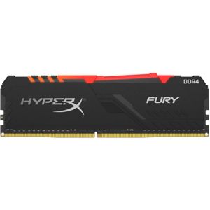 HyperX Fury RGB 8GB [1x8GB 2400MHz DDR4 CL15 XMP 1.2V DIMM] HX424C15FB3A/8