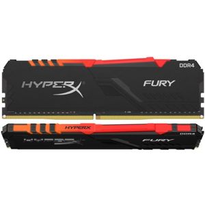 HyperX Fury RGB 16GB [2x8GB 2400MHz DDR4 CL15 XMP 1.2V DIMM] HX424C15FB3AK2/16