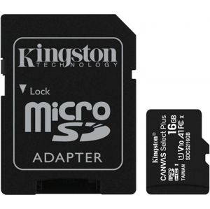 Kingston microSDHC Canvas Select Plus 16GB 100R Class 10 UHS-I