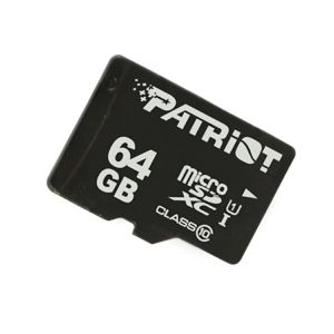 Patriot LX Series microSDXC 64GB UHS-I + SD adaptér [PSF64GMCSDXC10]