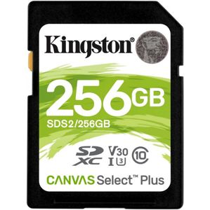 Kingston SDXC Canvas Select Plus 256GB 100R Class 10 UHS-I SDS2/256GB