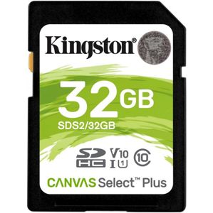 Kingston SDHC Canvas Select Plus 32GB 100R Class 10 UHS-I SDS2/32GB