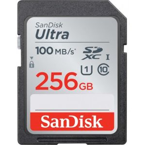 SanDisk Ultra SDXC 256GB 100 MB/s UHS-I Class 10