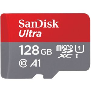 SanDisk Ultra microSDXC 128GB Android UHS-I U1 + SD adaptér [SDSQUAR-128G-GN6MA]