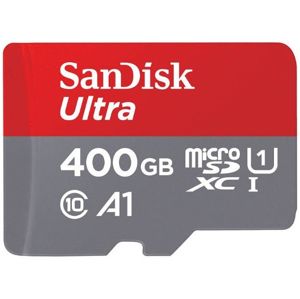 SanDisk Ultra microSDXC 400GB Android UHS-I U1 + SD adaptér [SDSQUAR-400G-GN6MA]