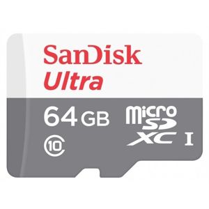 SanDisk Ultra microSDXC 64GB Android UHS-I [SDSQUNS-064G-GN3MN]