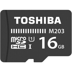 Toshiba 16GB microSD M203 UHS I