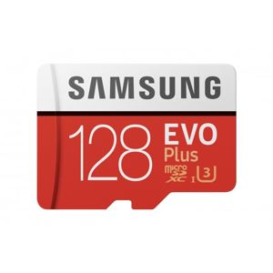 Samsung EVO PLUS microSDXC 128GB UHS-I U3 [Zapis 50MB/s Odczyt 100MB/s]