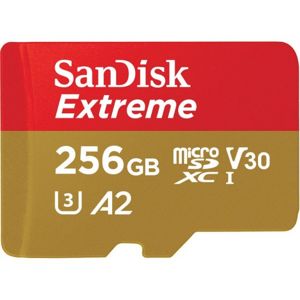 SanDisk Extreme microSDXC 256GB UHS-I U3 V30 A2 [SDSQXA1-256G-GN6MA]