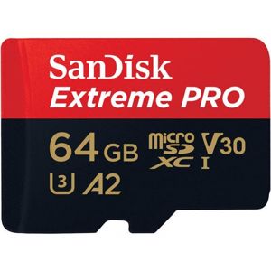 SanDisk Extreme Pro microSDXC 64GB UHS-I U3 V30 A2 [SDSQXCY-064G-GN6MA]