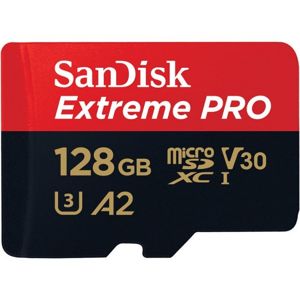 SanDisk Extreme Pro microSDXC 128GB UHS-I U3 V30 A2 [SDSQXCY-128G-GN6MA]