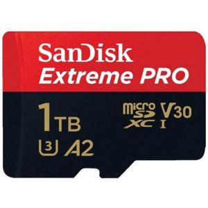 SanDisk microSDXC Extreme Pro 1TB 170/90 MB/s A2 V30 UHS-I U3 SDSQXCZ-1T00-GN6MA