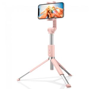 Spigen Wireless Selfie Stick Tripod S540W růžový