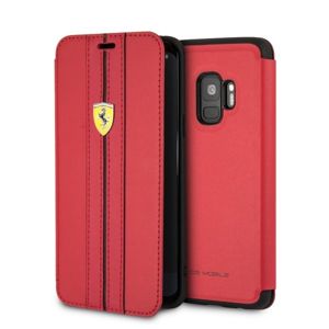 Ferrari Book Cover pro Samsung Galaxy S9 červené/urban [FESURFLBKTS9REB]