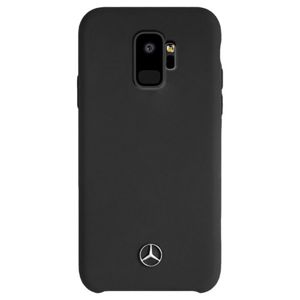 Mercedes Hard Case pro Samsung Galaxy S9 černé/silicon [MEHCS9SILBK]