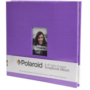 Polaroid album na 160 fotografií Polaroid 20x20cm - fialové
