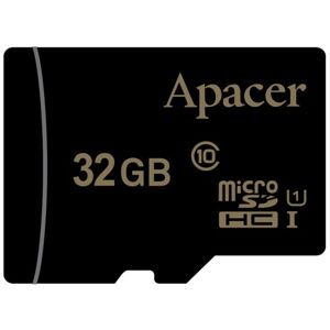 Apacer microSDHC 32GB UHS-I U1 + adaptér [AP32GMCSH10U1-R]