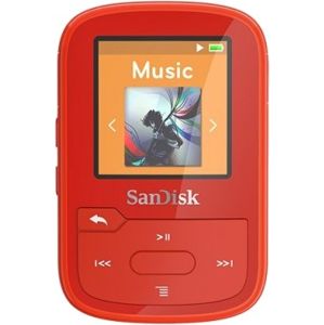 SanDisk Sansa Clip Sport Plus 16GB červený