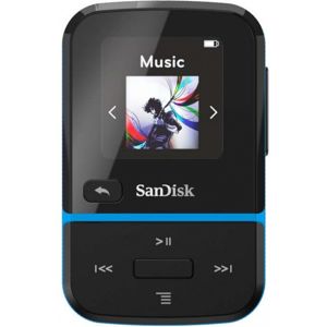 SanDisk Sansa Clip Sport Go 16GB modrý SDMX30-016G-G46B