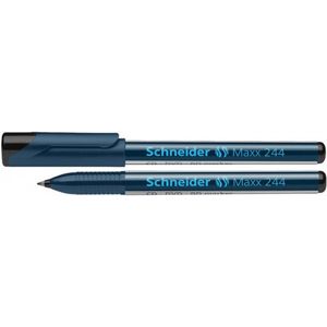 Schneider Maxx 244, 0,7mm, Marker pro płyt CD/DVD, černý 10 ks