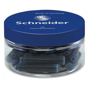 Schneider náplně, 30 ks, modré