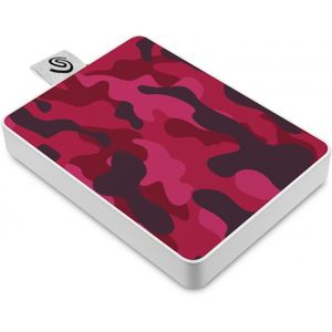 Seagate One Touch SSD 500GB červeno-bílý STJE500405