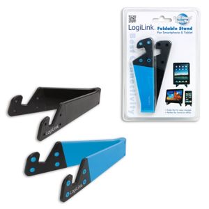 LogiLink Mini stojan pod tablet/telefon - sada 2 ks (černý + modrý) AA0039B