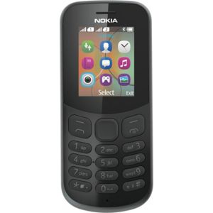 Nokia 130 Dual SIM černá 2017 (nemá CZ/SK menu)