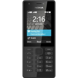 Nokia 216 DS černá 2017 (nemá CZ/SK menu)
