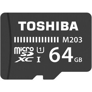 Toshiba 64GB microSDHC M203 UHS I s adaptérem THN-M203K0640EA