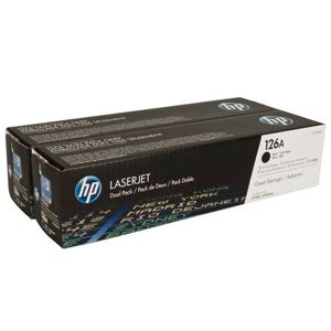 HP toner CE310AD 2x 1.2 tis. 2-pack černý - originální